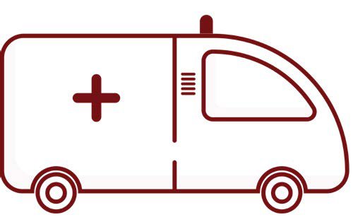 Drawing of an ambulance