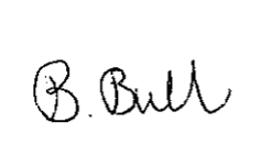 Signature of Bev Bull, Head of Finance and Treasurer (Section 151 Officer)