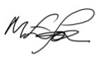 Signature of Maria Fox, Head of Finance and Treasurer (Section 151 Officer)