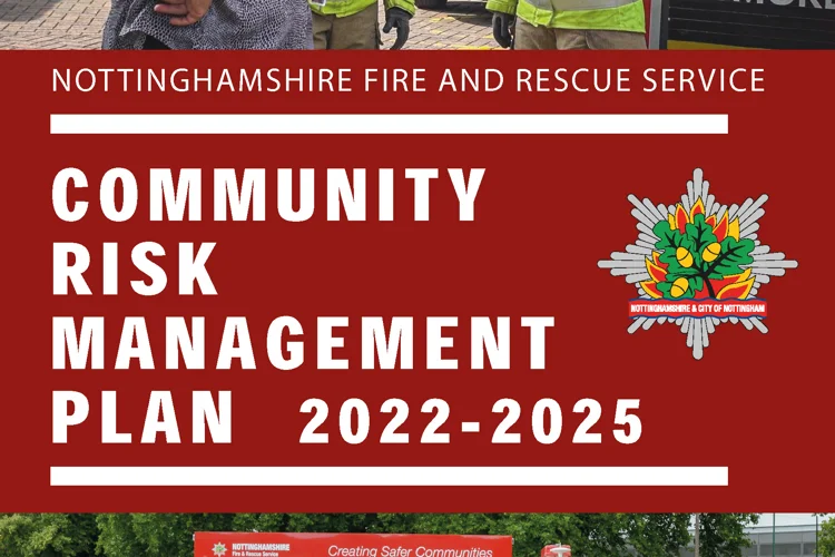Community Risk Management Plan 2022-2025 front cover