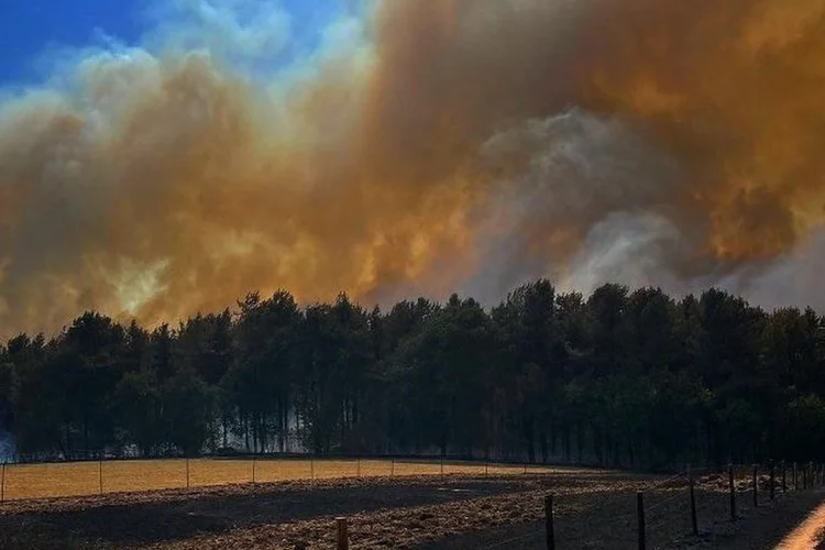 fire in Blidworth