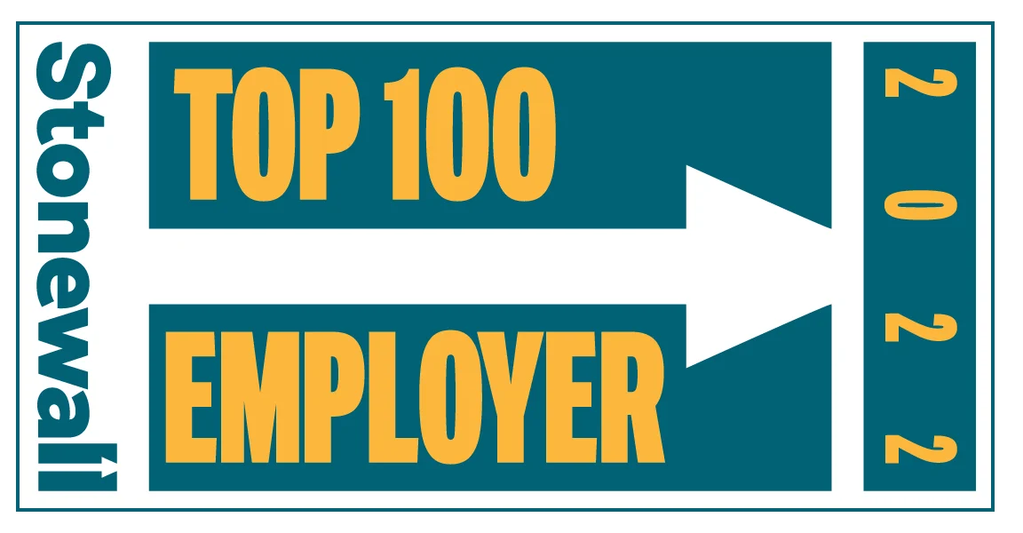 Stonewall top 100 employer 2022