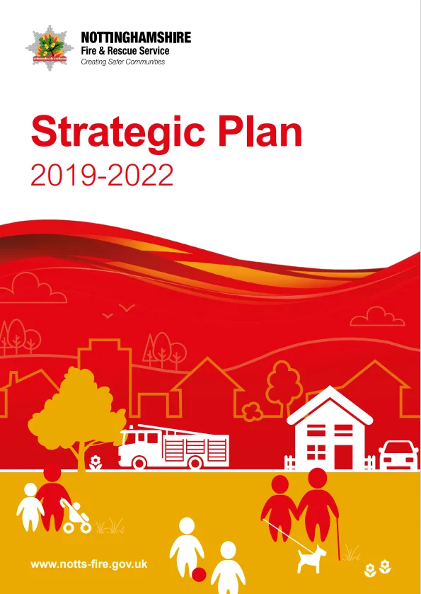 Front cover of the Strategic Plan 2019-2022
