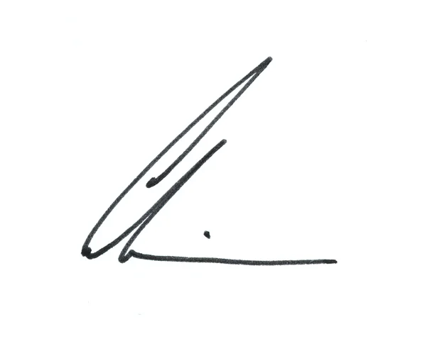Signature of Chief Fire Officer Craig Parkin