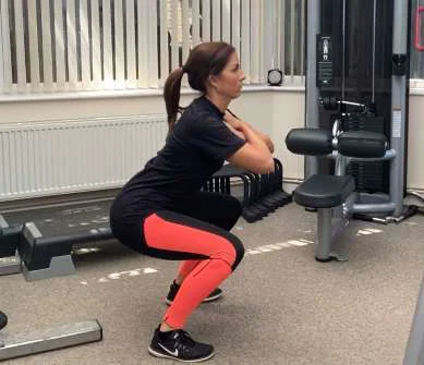Example of a squat
