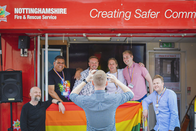 Nottingham Pride event