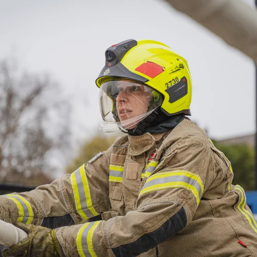 Firefighter Chantelle Haywood