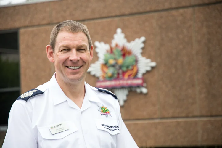 Chief Fire Officer John Buckley