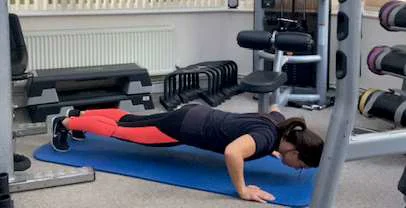 Press up in the down position