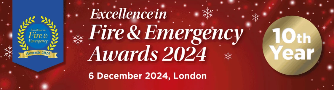 Red and blue graphic for the EFE Awards
