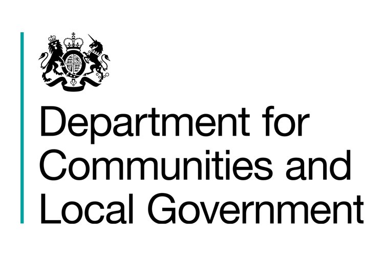 Logo for the Department for Communities and Local Government