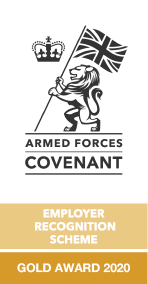 Armed Forces Covenant Gold Award Winner logo