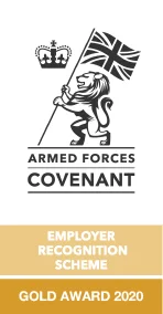 Armed Forces Covenant Gold Award Winner logo